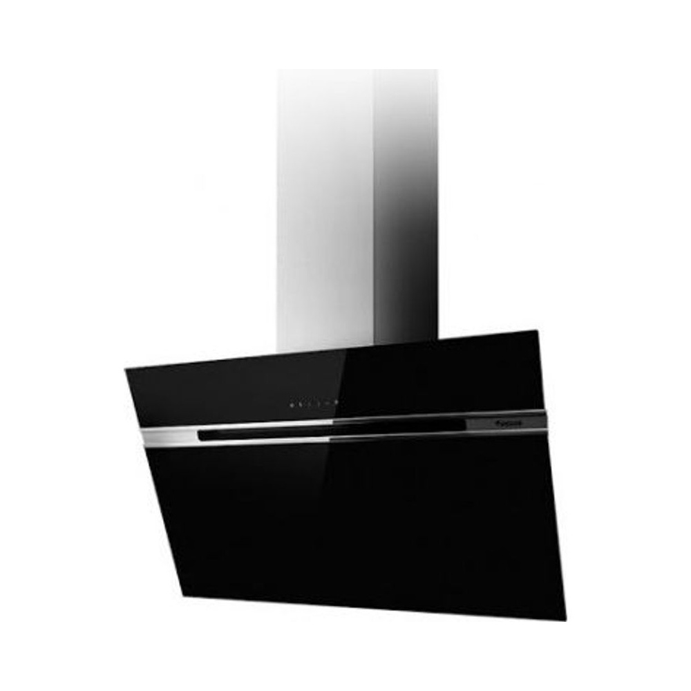 Hotte Design 90 cm Tactile Vitro Noir Focus