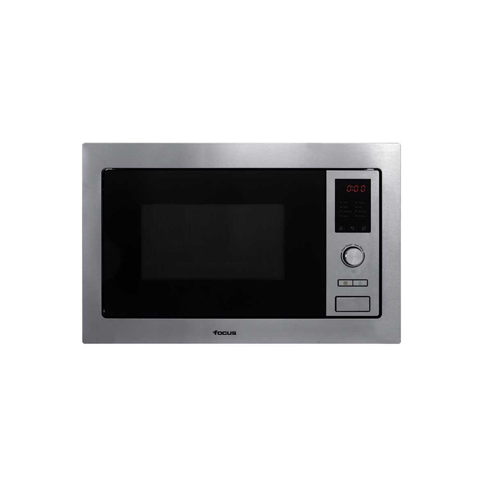 Micro Onde Encastrable 25 Litres avec Afficheur Inox Focus