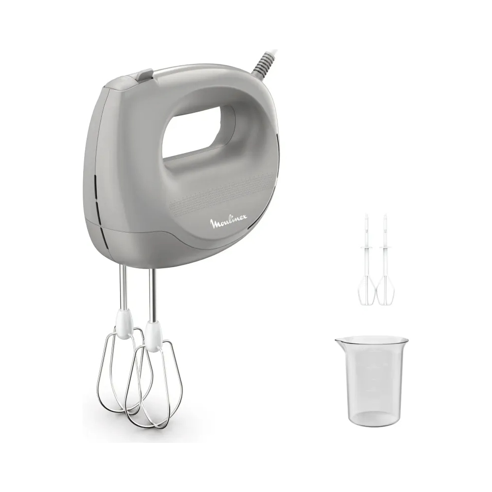 Batteur 5 Vitesses 300 W Blanc Easy Max Moulinex