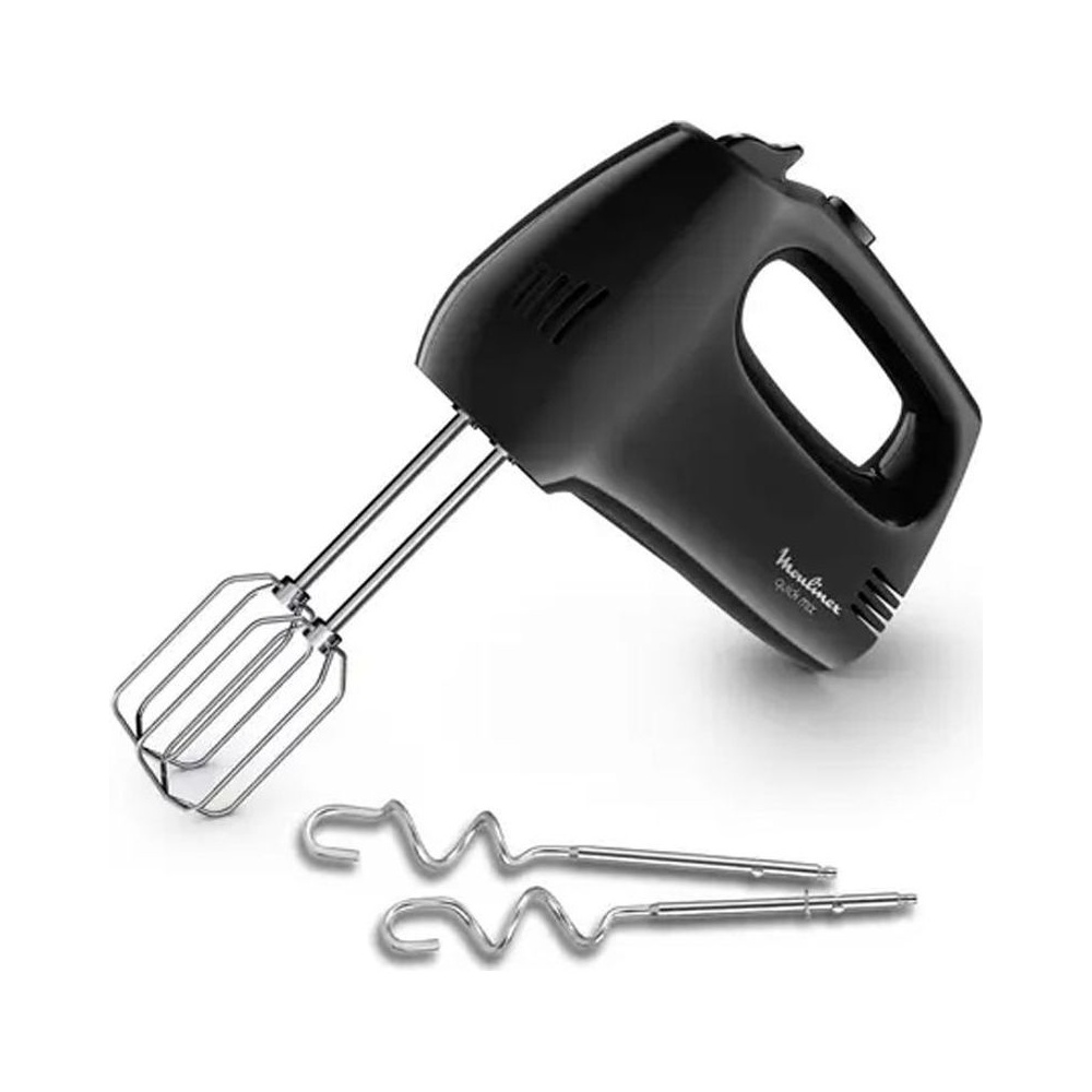 Batteur 5 Vitesses 300 W Noir Moulinex