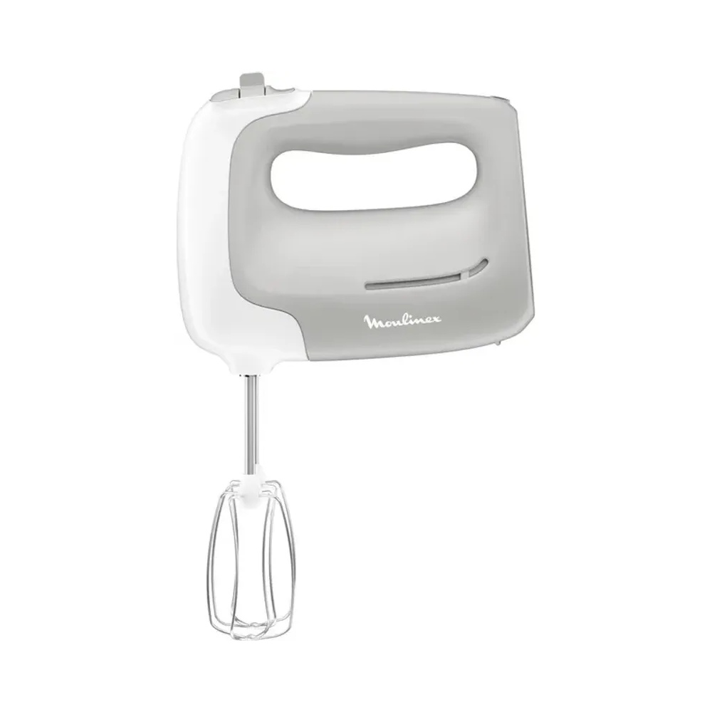Batteur 5 Vitesses 450 W Blanc et Gris Moulinex