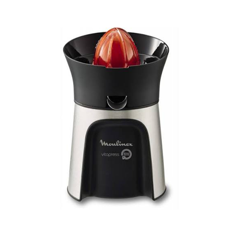 Presse Citron 100 W 3 Cones Noire/silver Moulinex