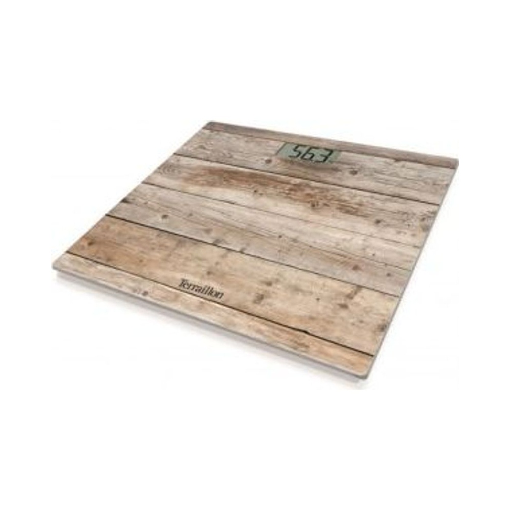 Pèse Personne Électronique Parquet Home Brown Terraillon