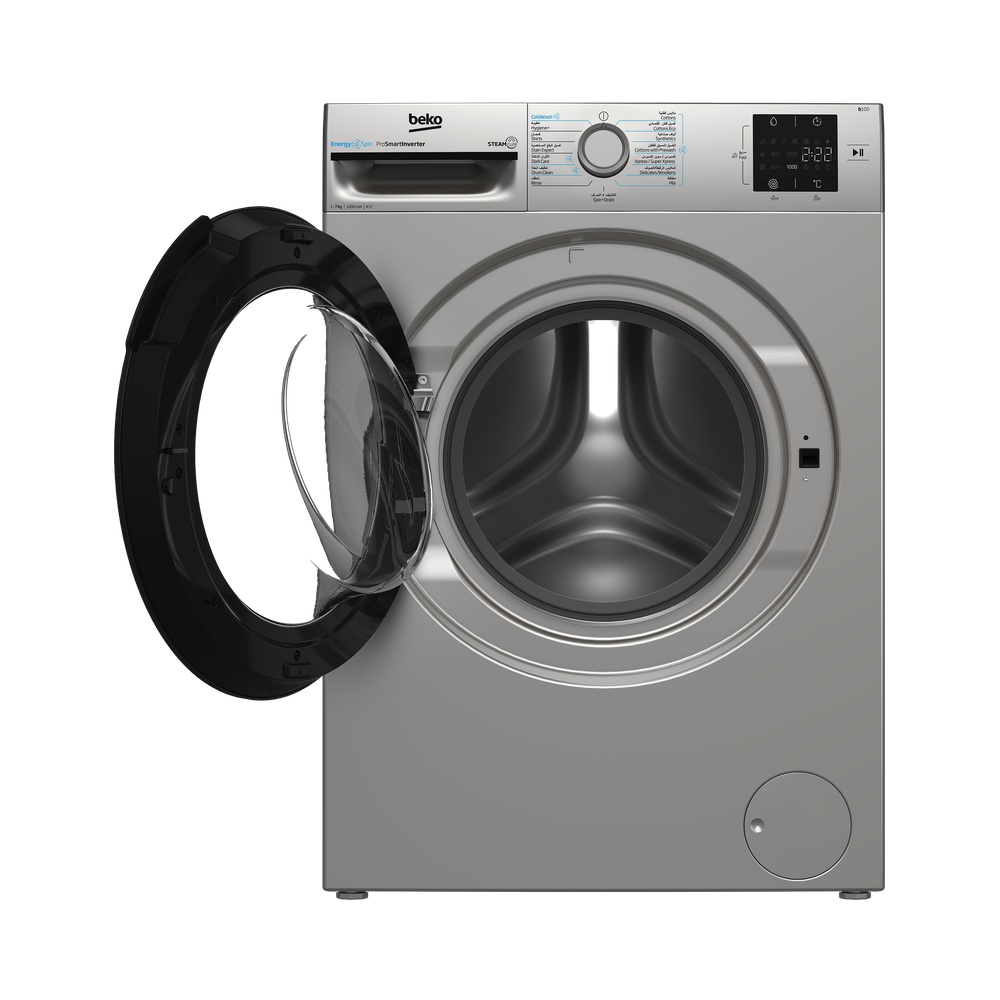 Lave-linge Beko 7 kg SteamCure ProSmart Inverter Silver