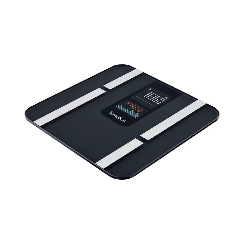 Pèse Personne Électronique Body Color Connect Gris Anthracite Terraillon