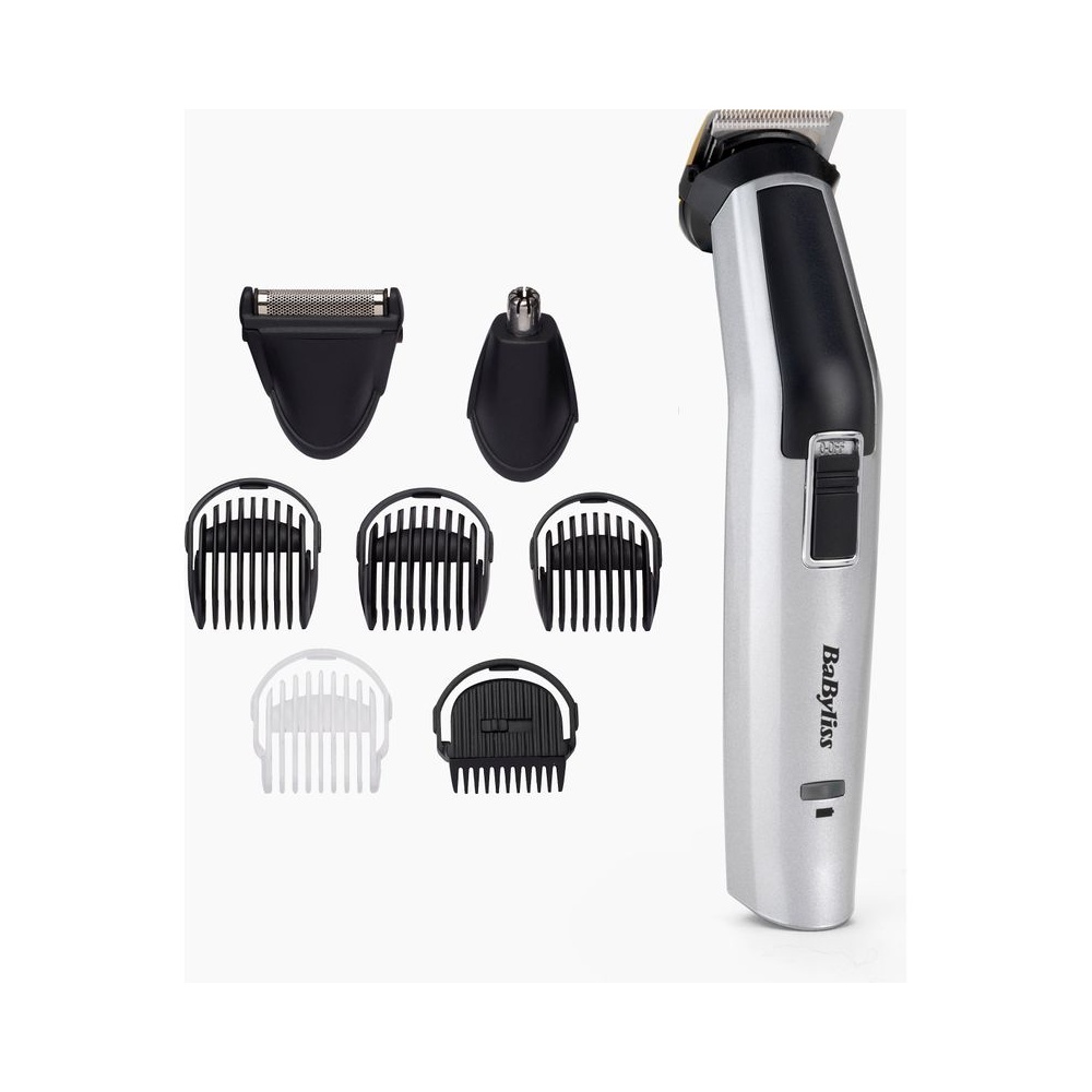 Tondeuse Multi Usages Titanium 8 en 1 Argent Babyliss