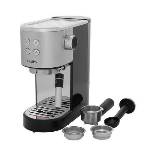 Cafetière Machine à Expresso Pompe Virtuoso + 1350 W Inox Krups