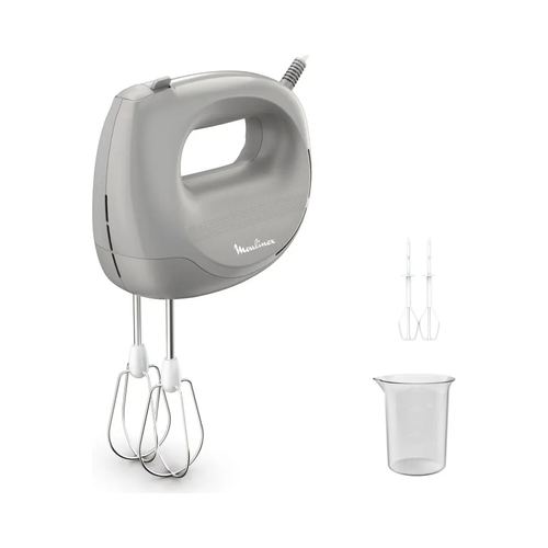 Batteur 5 Vitesses 300 W Blanc Easy Max Moulinex