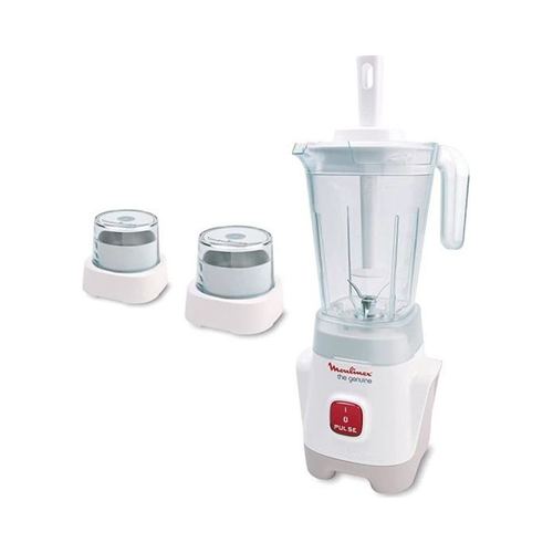 Blender Genuine 400 W Bol 1,50 L + 2 Accessoires Blanc Moulinex