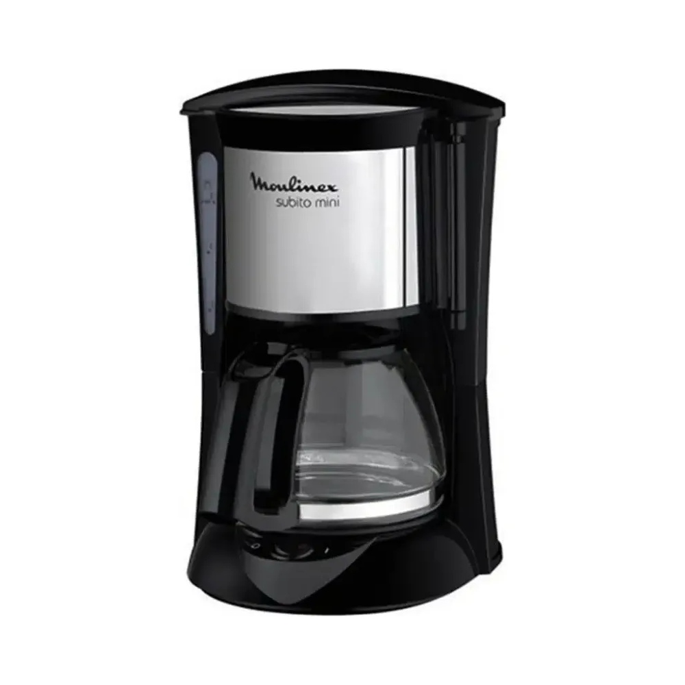 Cafetiere Subito 6 Tasses 650 W 0,6 L Noir/inox Moulinex