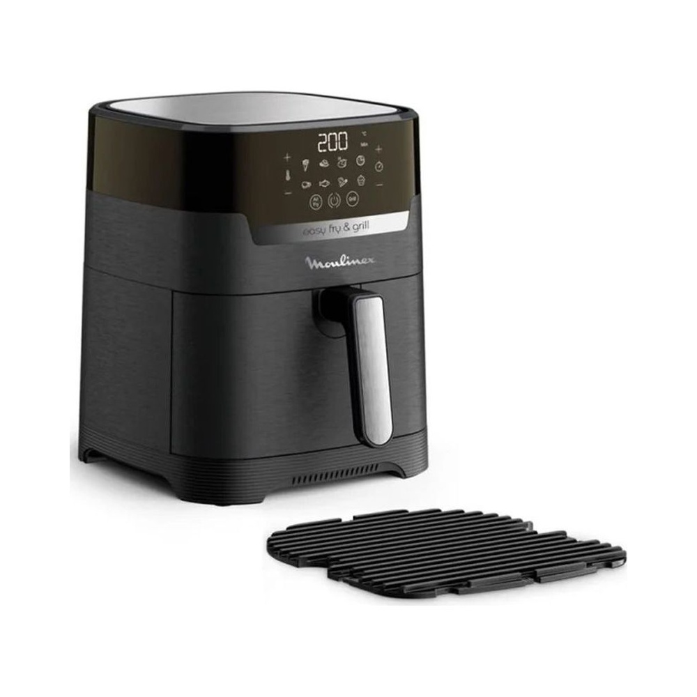 Friteuse Easy Fry + Grill Digitale 1400 W 4.2 L Noir Moulinex