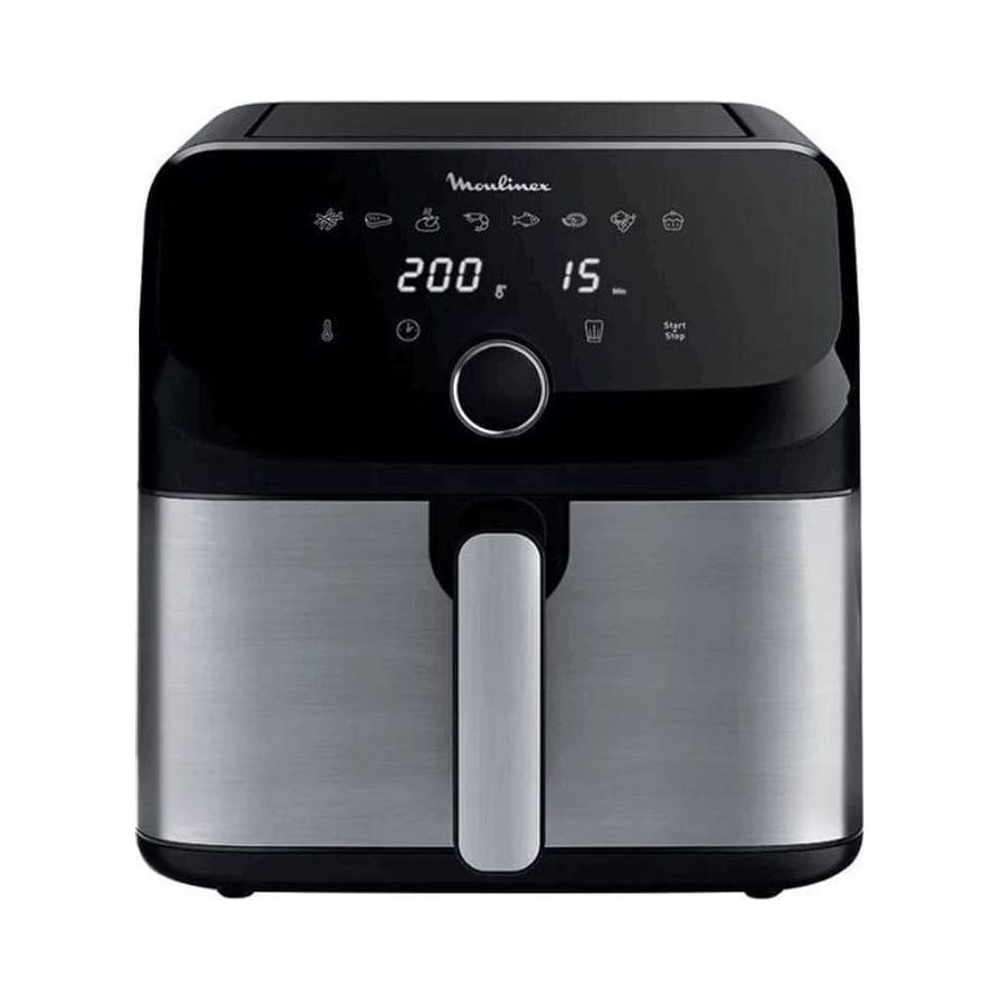 Friteuse Easy Fry Mega Digitale 2020 W 7.5 L Noir Inox Moulinex