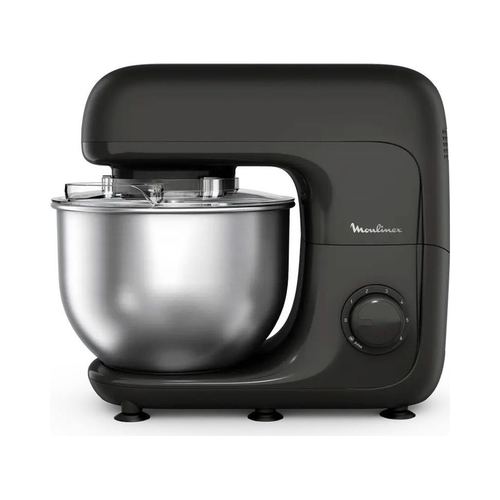 Robot Kitchen Machine 4,8 L 800 W 6 Vitesses + Pulse Noir Bake Essentiel Moulinex