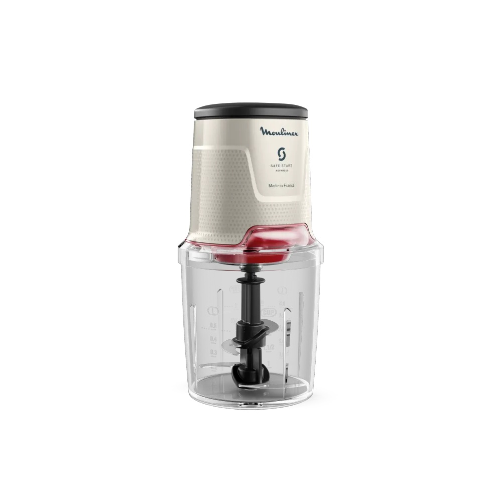 Hachoir Électrique Easy Press 600 W Ecru 0,5 L 4 Lames Tranchantes Moulinex