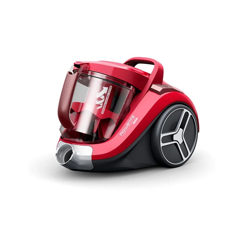 Aspirateur Compact Power Cyclonic XXL sans Sac Bordeaux Animal Kit 900 W Rowenta