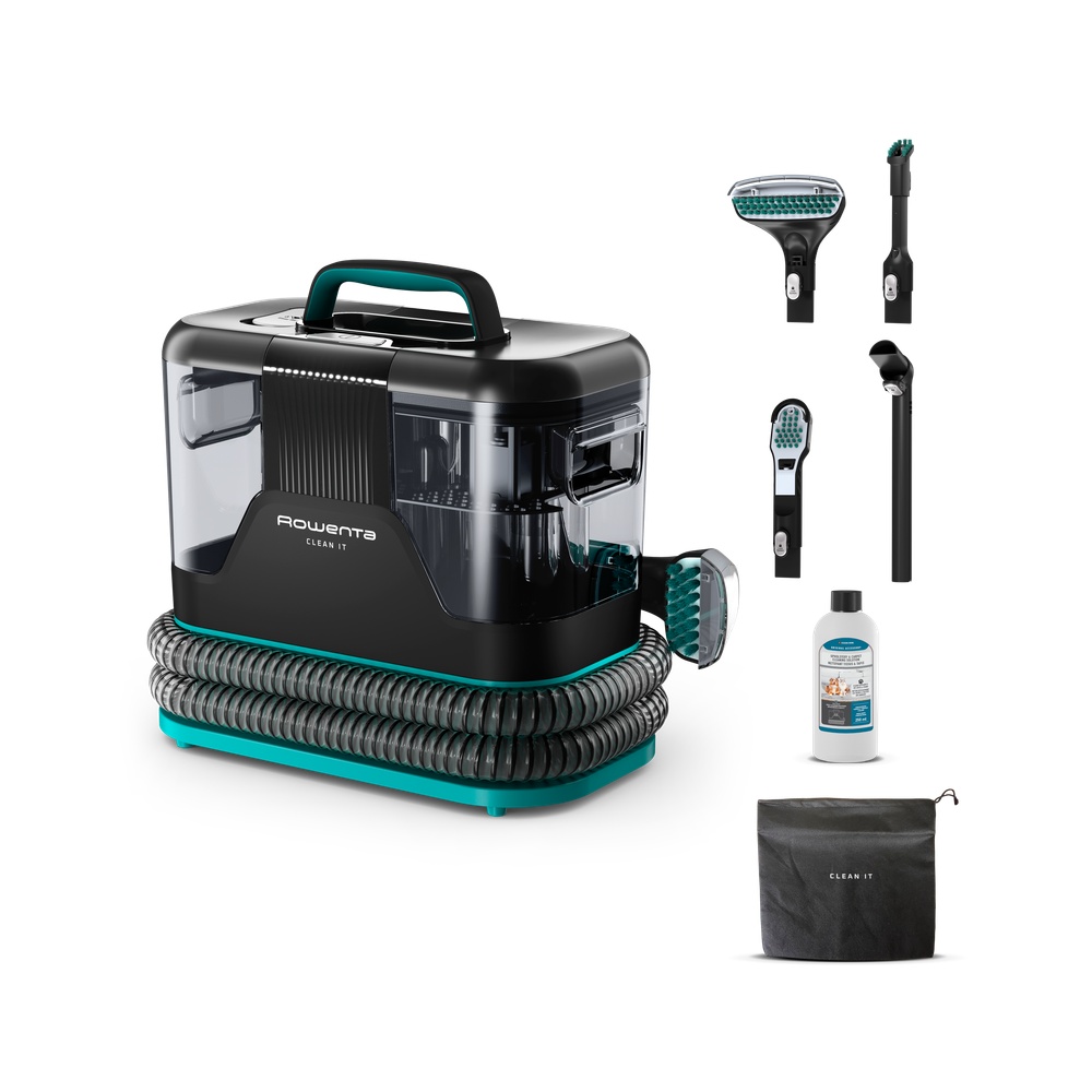 Aspirateur Clean It Shampouineuse Détacheur 750 W Rowenta