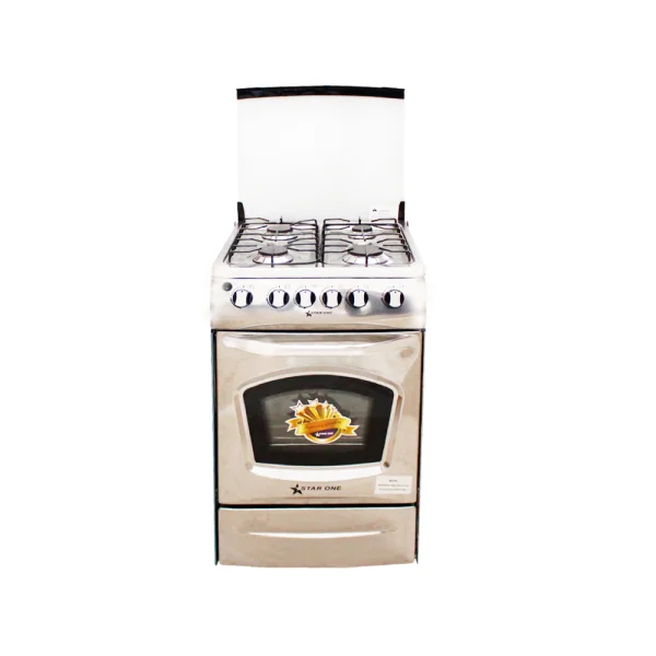 Cuisinière à Gaz Star One STB 50x50cm 4 Feux Inox