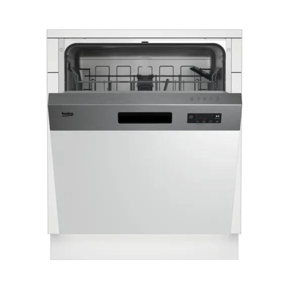 Lave-vaisselle Beko 13 Couverts Semi-Encastrable Inox