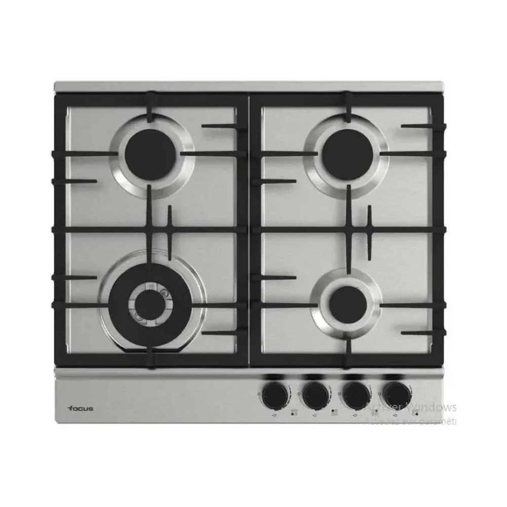 Plaque de Cuisson 60 cm Thermocouple Inox Focus