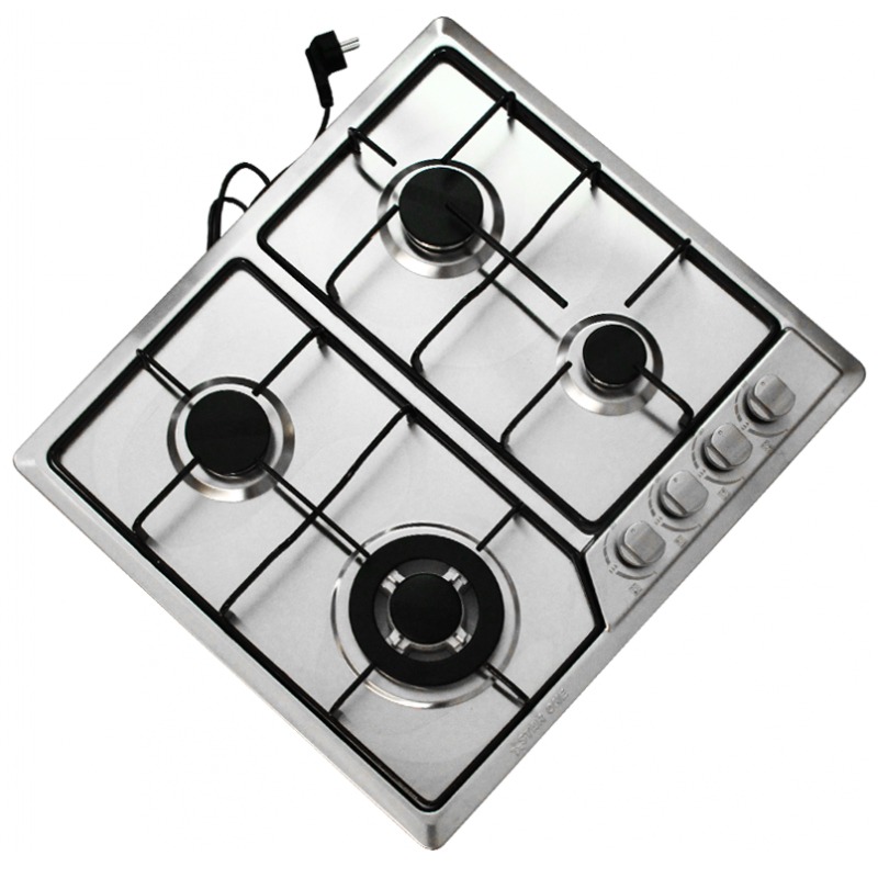 Plaque de Cuisson à Gaz Encastrable Star One ST-614 4 Feux 60cm Inox