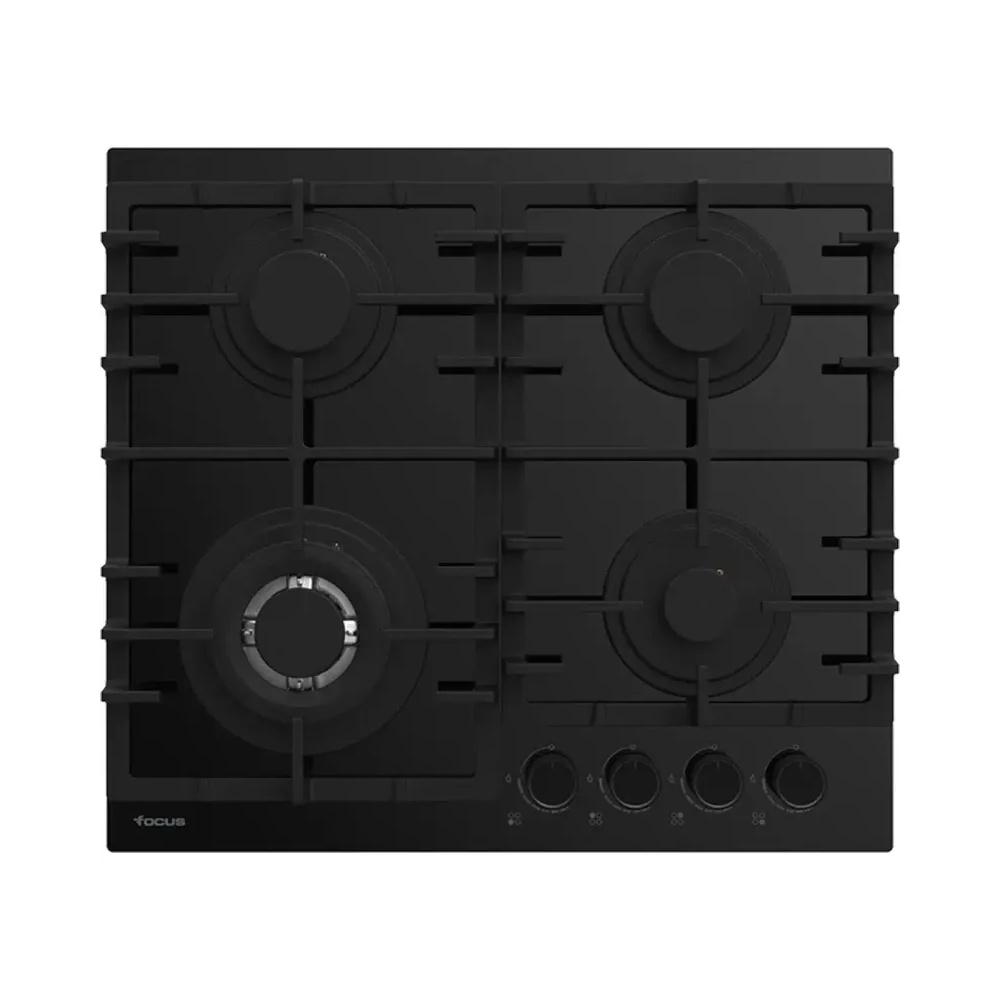 Plaque de Cuisson 60 cm Thermocouple Vitro Noir Focus