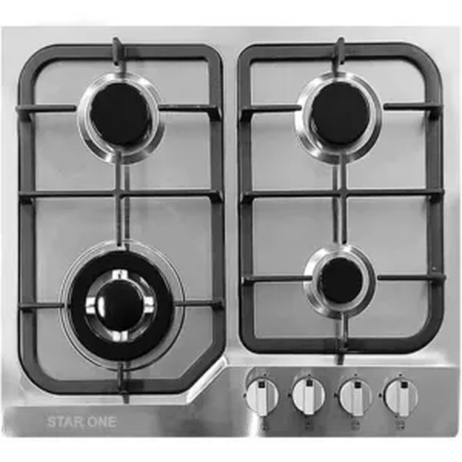 Plaque de Cuisson Encastrable Star One 4 Feux Inox Fonte