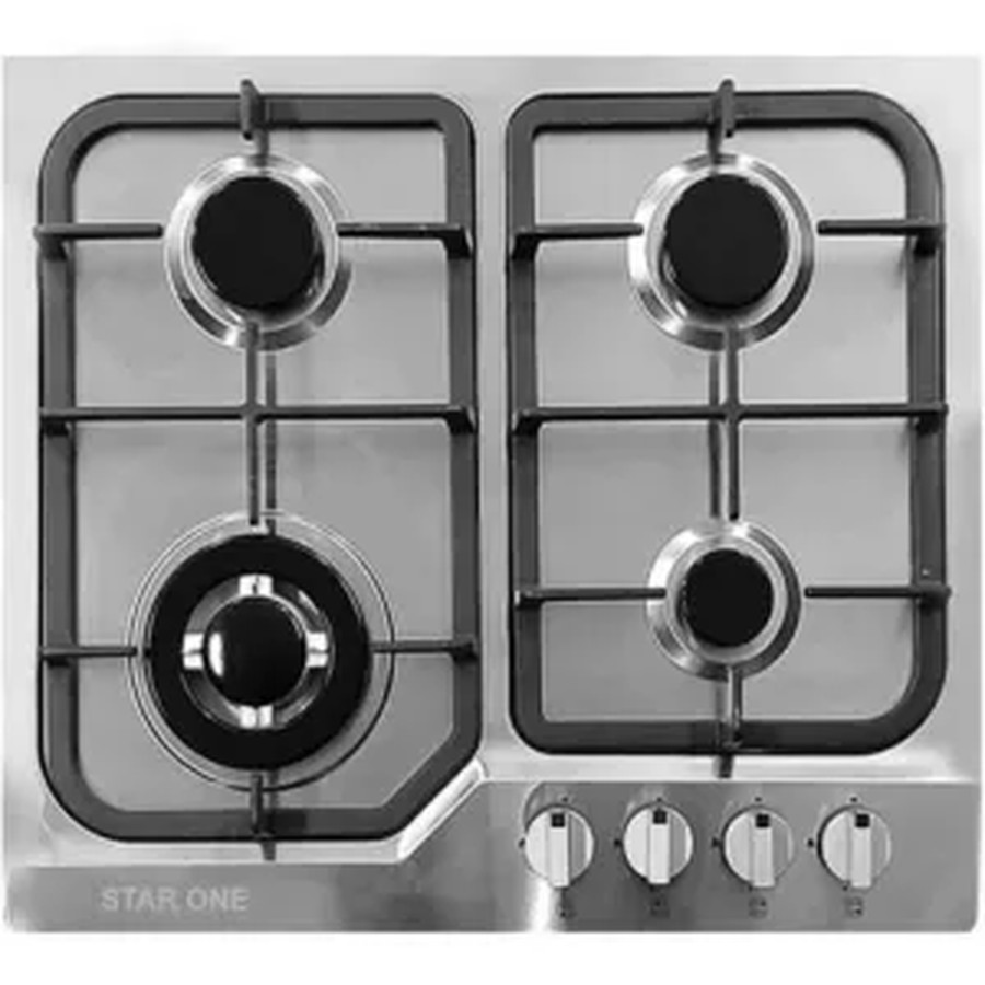 Plaque de Cuisson Encastrable Star One 4 Feux Inox Fonte