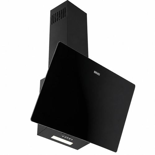 Hotte Décorative Infinity AGW5016-60B 60 cm Verre Noir, 3 Vitesses