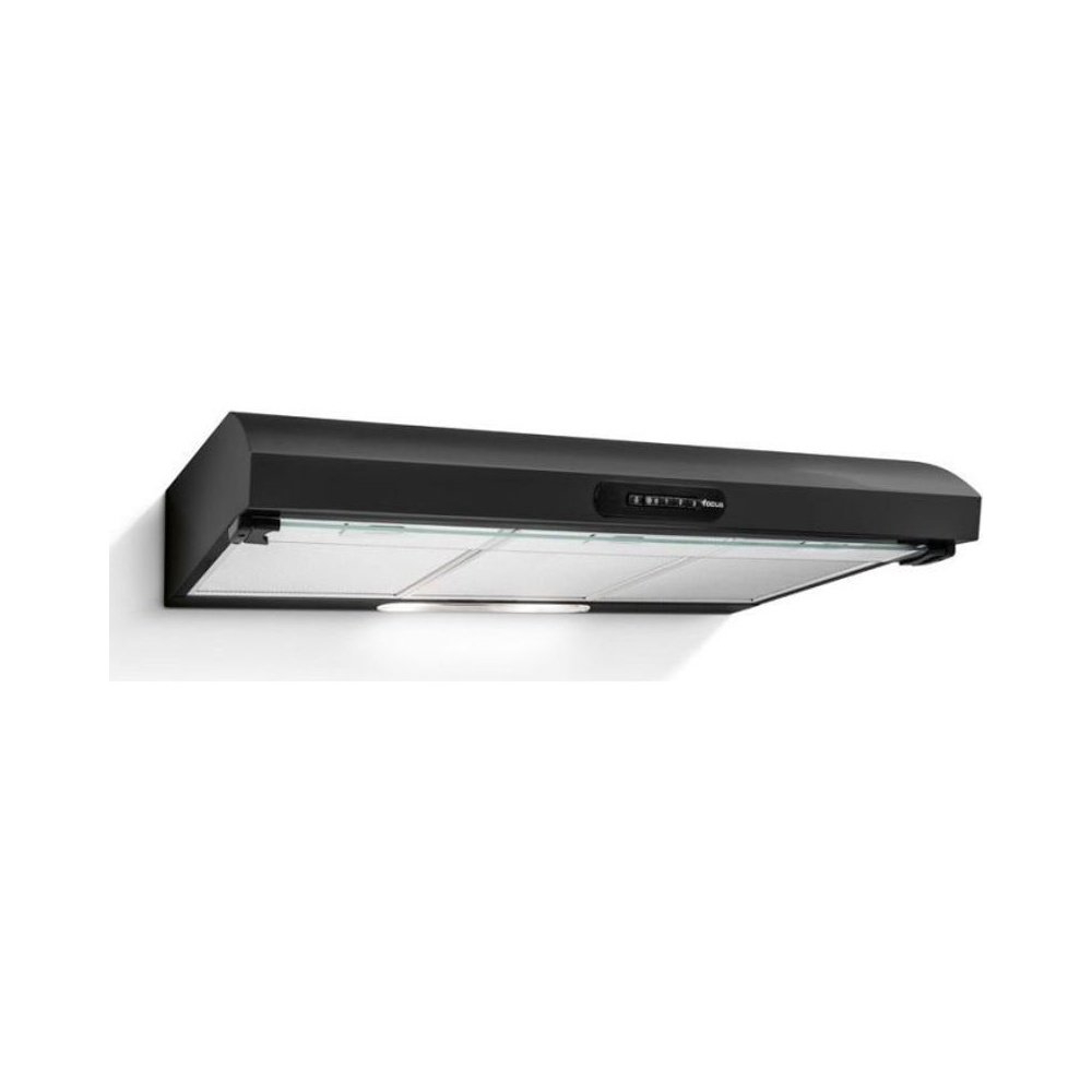 Hotte Casquette 90 cm Noir Focus